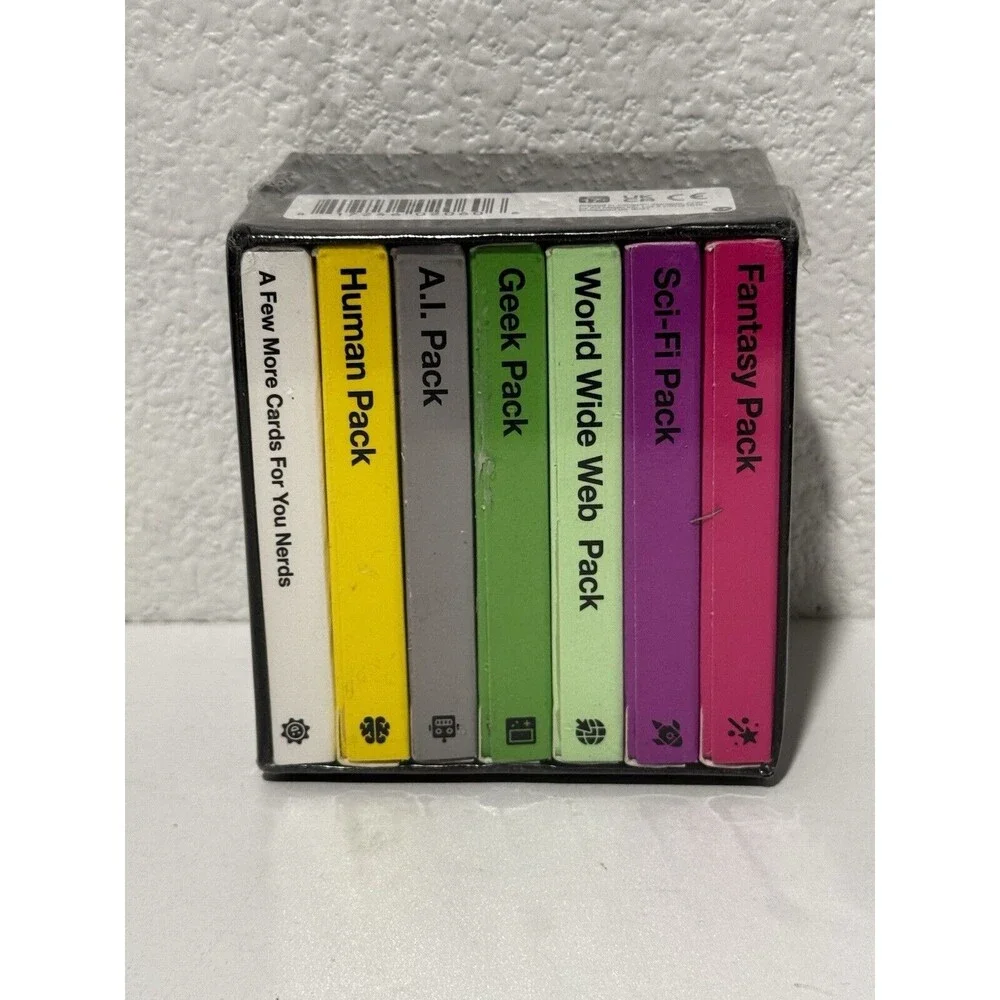 Cards Against Humanity Nerd Bundle - 6 Themed Packs Plus Bonus NEW SEALED